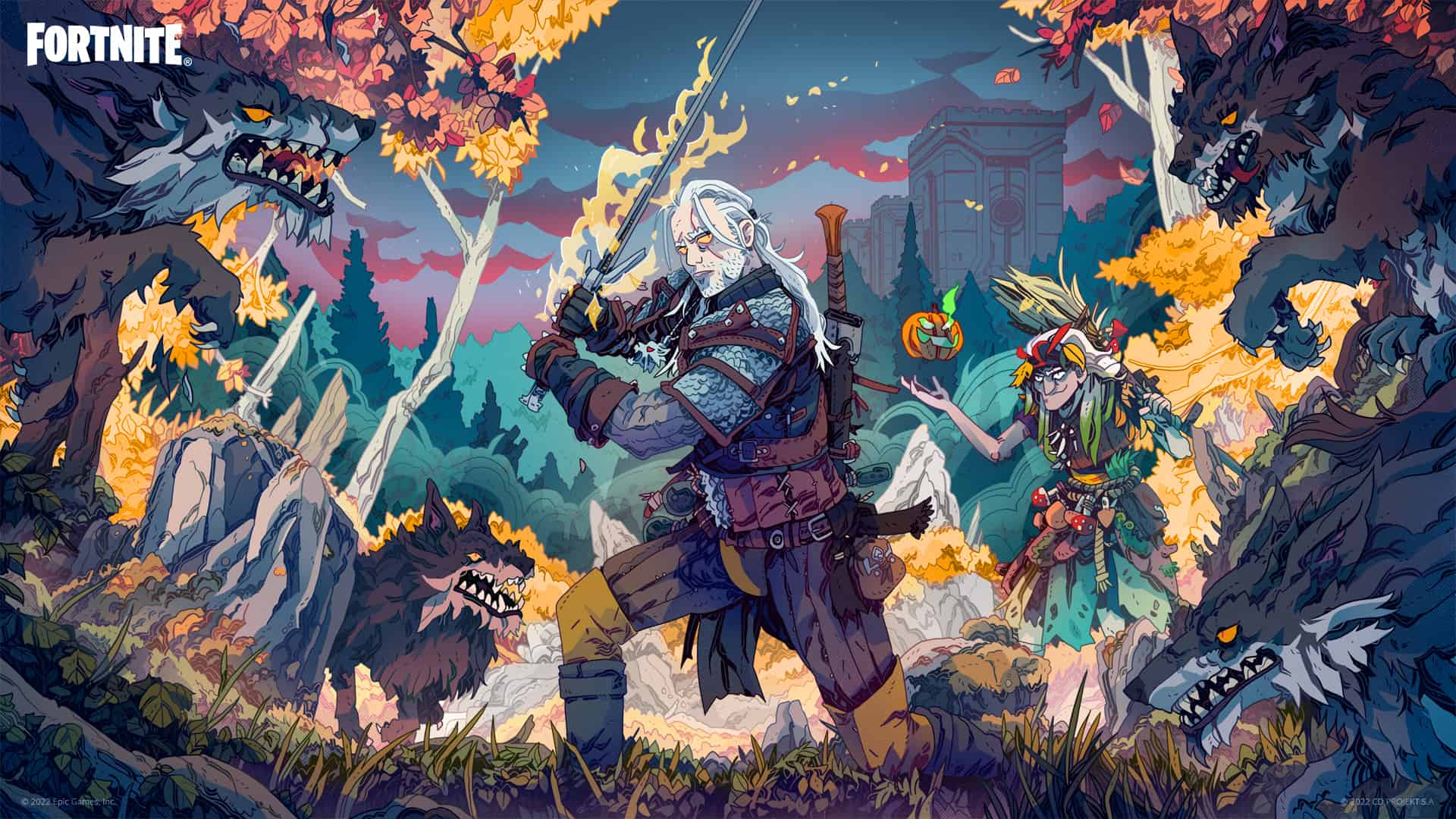 Geralt of Rivia - Loading Screen | The Outerhaven Geralt of Rivia