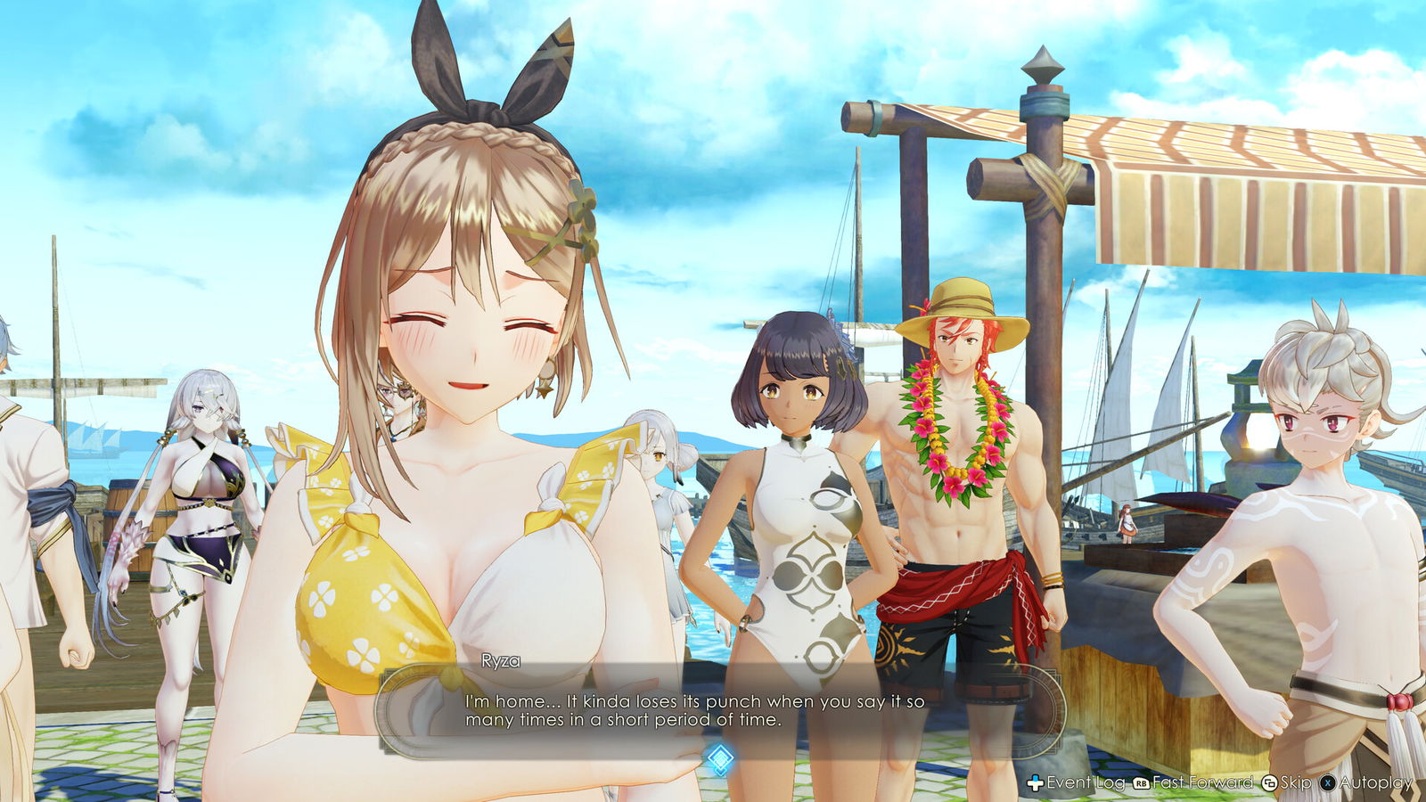 Atelier Ryza 3 swimsuit costumes