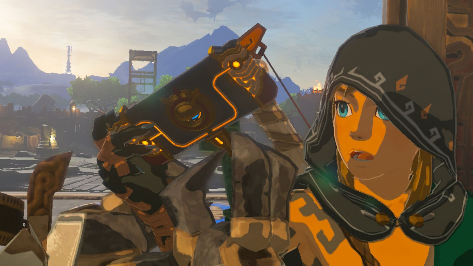 The Legend of Zelda Tears of the Kingdom paraglider, Nintendo Switch