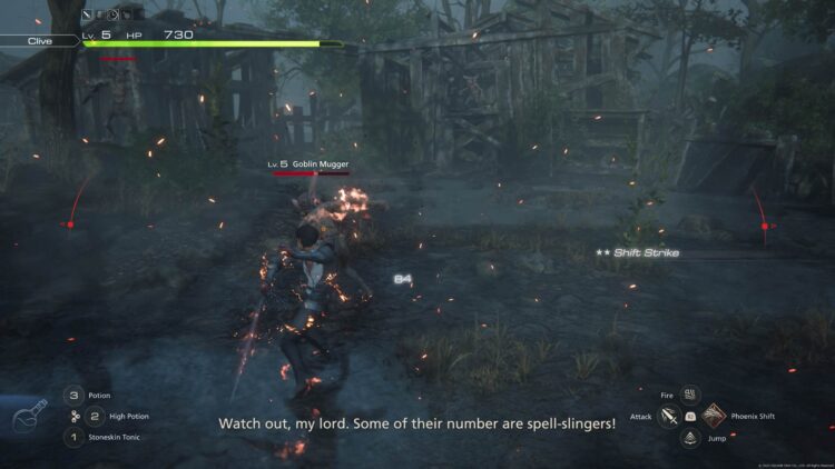 Final Fantasy XVI Demo screenshot | The Outerhaven Square Enix Final Fantasy 16 XVI