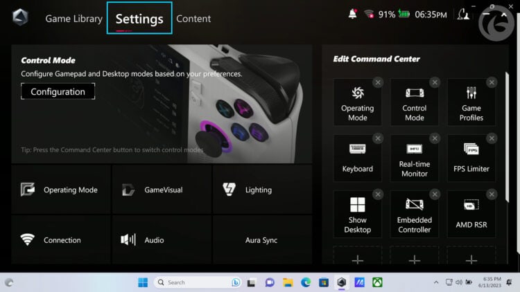 Disable Lighting Asus Rog Ally-01 | The Outerhaven Disable Lighting Asus Rog Ally-01