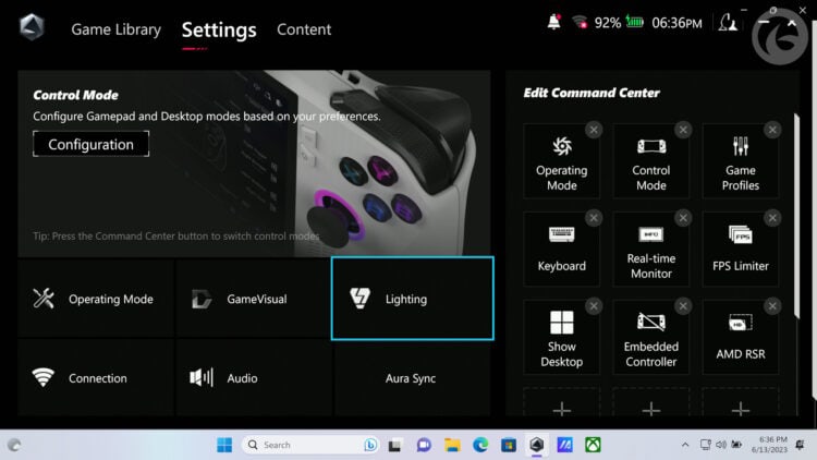 Disable Lighting Asus Rog Ally-02 | The Outerhaven Disable Lighting Asus Rog Ally-02