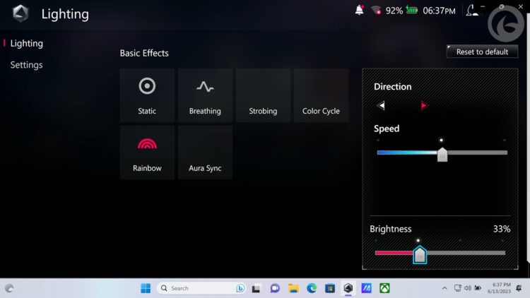 Disable Lighting Asus Rog Ally-03