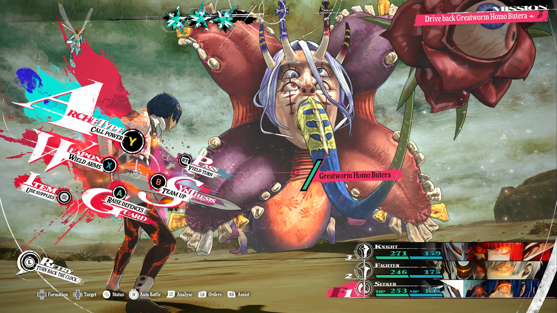 Metaphor_Battle Screenshot_1 | The Outerhaven