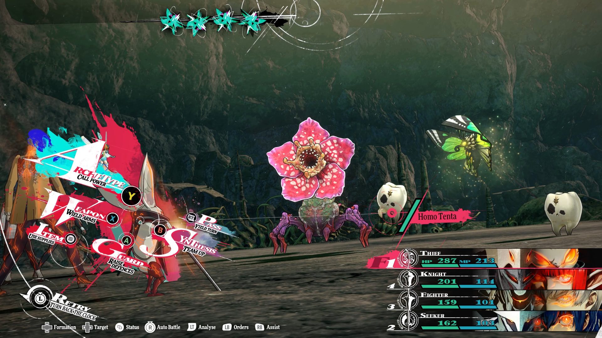 Metaphor_Battle Screenshot_2 | The Outerhaven