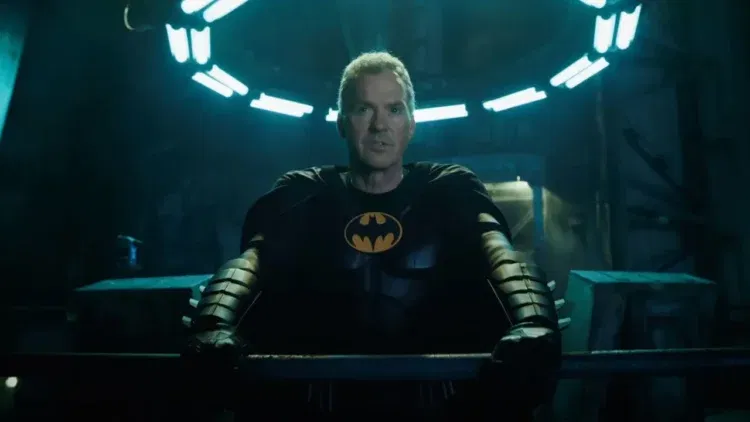 Michael Keaton returns as Batman in The Flash