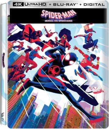 Spider-Man Across the Spider-Verse Best Buy Steelbook | The Outerhaven Spider-Man Across the Spider-Verse Best Buy Steelbook