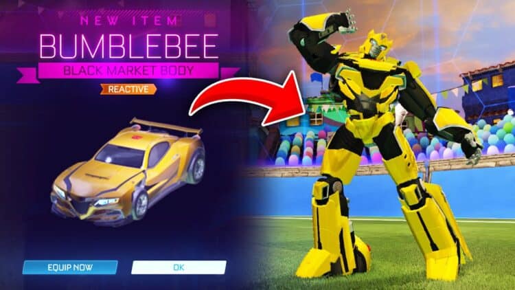 Transformers-Rocket-League-Bumblebee | The Outerhaven Bumblebee