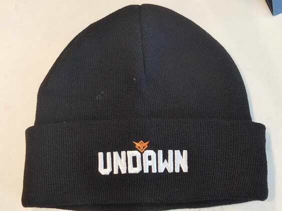 Undawn Beanie | The Outerhaven A picture taken of the beanie included with the Undawn Survival Kit