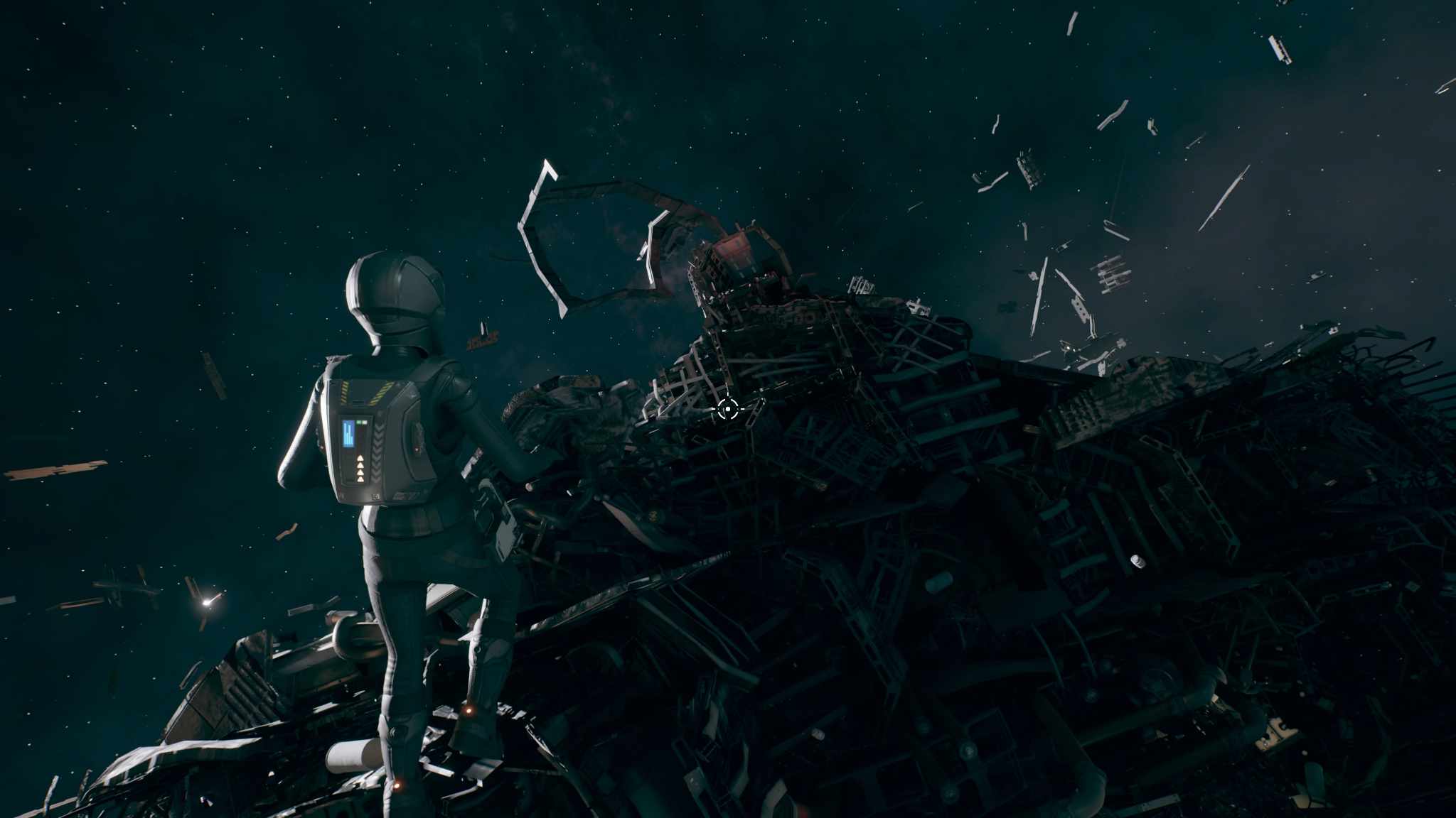 The opening of the ship The Expanse | The Outerhaven A picture of the location where you can find the new laser crystal