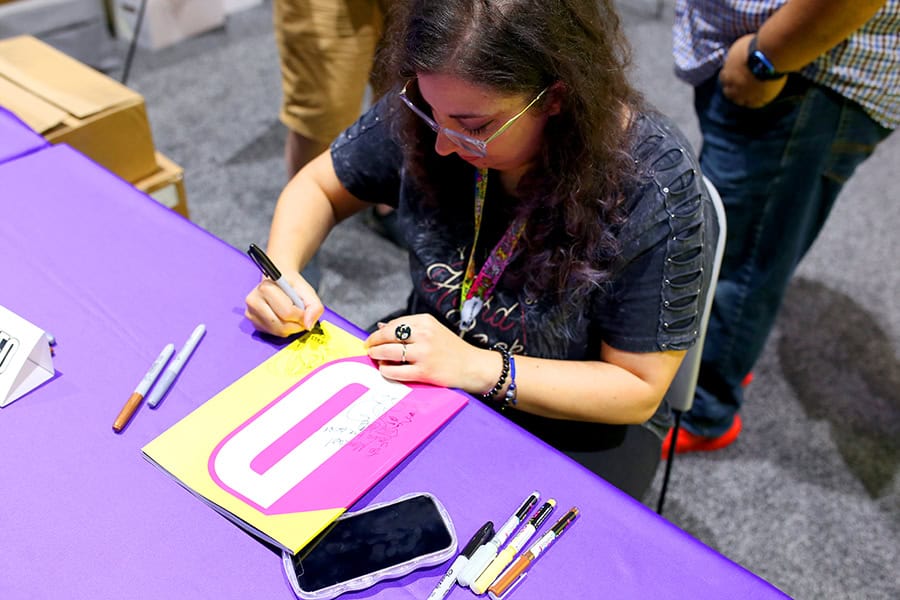 5. MirkaAndolfo_Signing | The Outerhaven