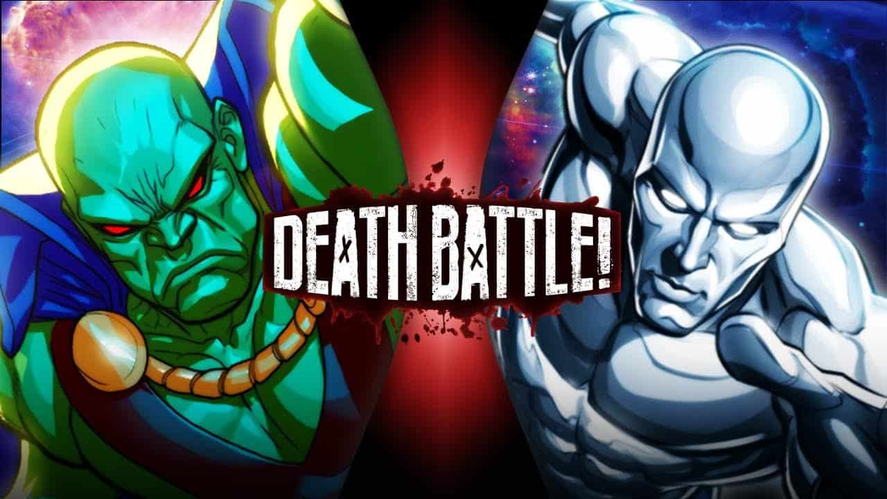 Martian Manhunter vs Silver Surfer2 | The Outerhaven Martian Manhunter vs Silver Surfer