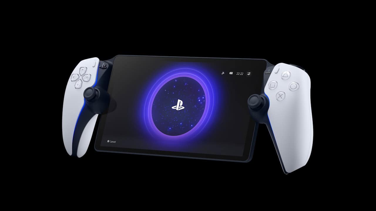 PlayStation Portal-01 1280x720 | The Outerhaven This image shows the Playstation Portal turned on and at the start up screen, before connecting to the PS5.