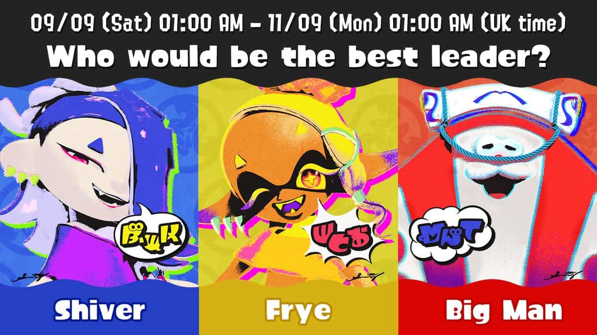 Splatoon 3 Leaders-2 | The Outerhaven Splatoon 3