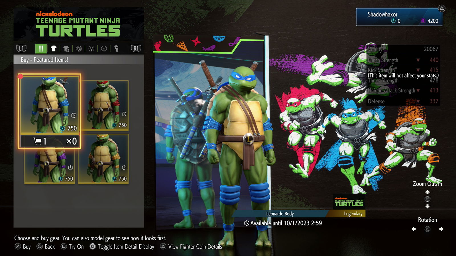 Street Fighter 6 TMNT Fighter Coins-01 | The Outerhaven Street Fighter 6 TMNT Fighter Coins-01