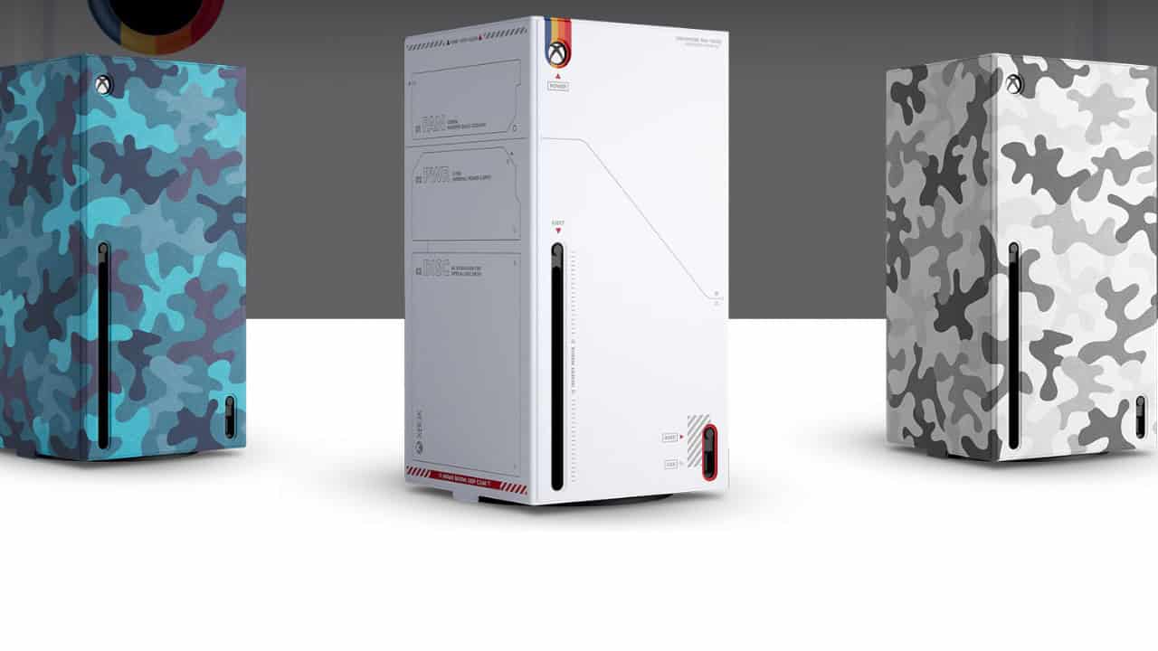 Xbox Series X Console Wraps | The Outerhaven Xbox Series X Console Wraps