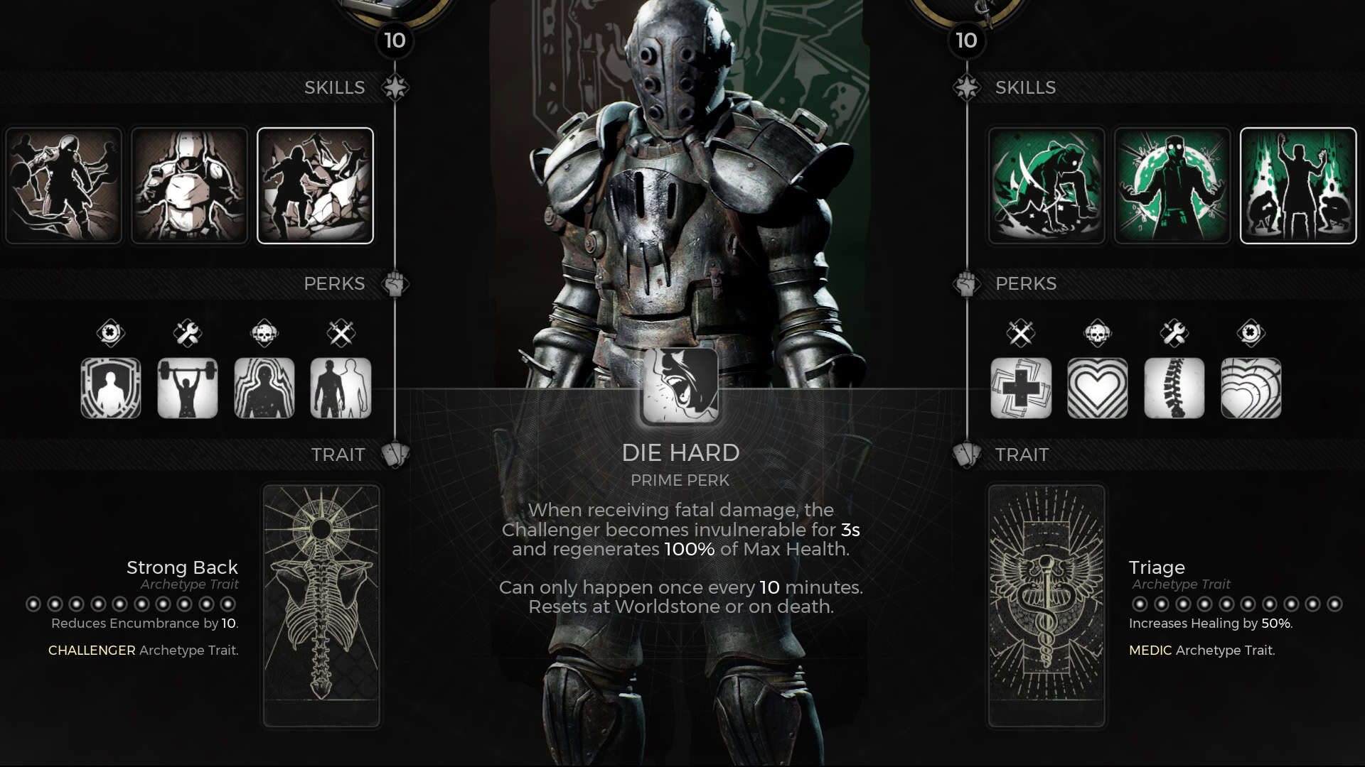 remnant 2 Challenger Die Hard Prime Perk | The Outerhaven Remnant 2 Challenger Archetype Prime Perk Die Hard