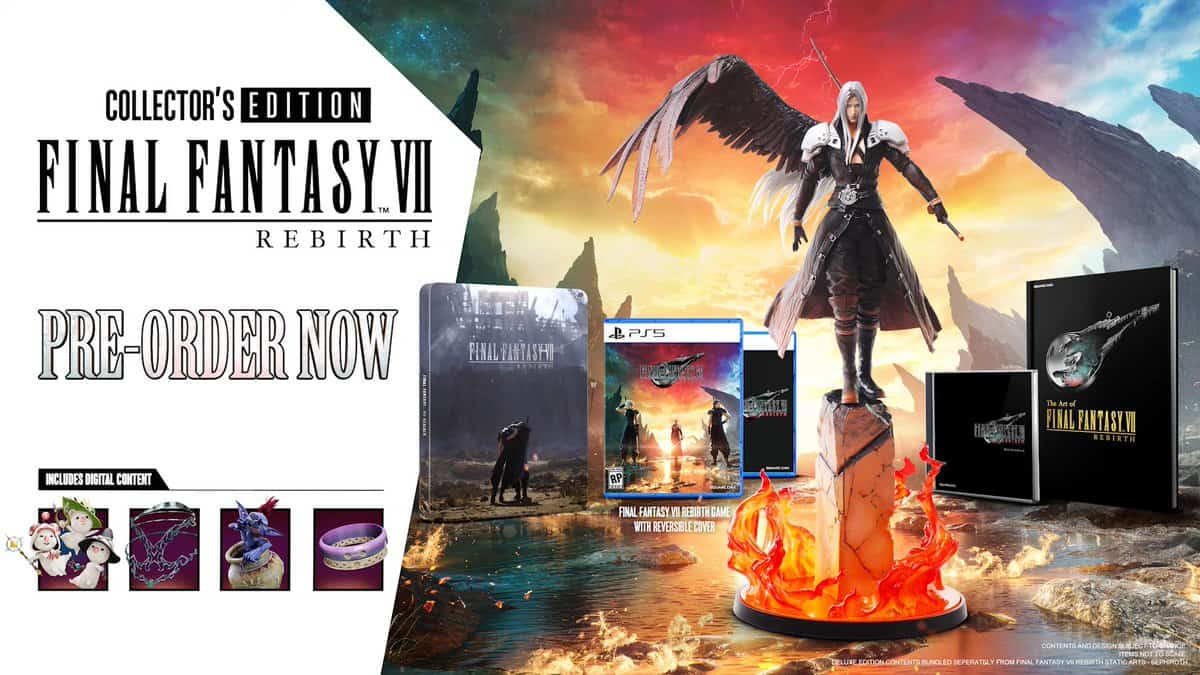 Final Fantasy VII Rebirth Collectors Edition | The Outerhaven Final Fantasy VII Rebirth Collectors Edition