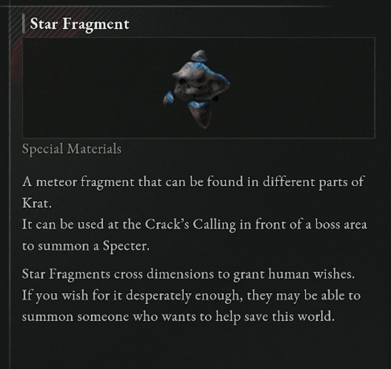 Lies of P - Star Fragment | The Outerhaven Lies of P - Star Fragment