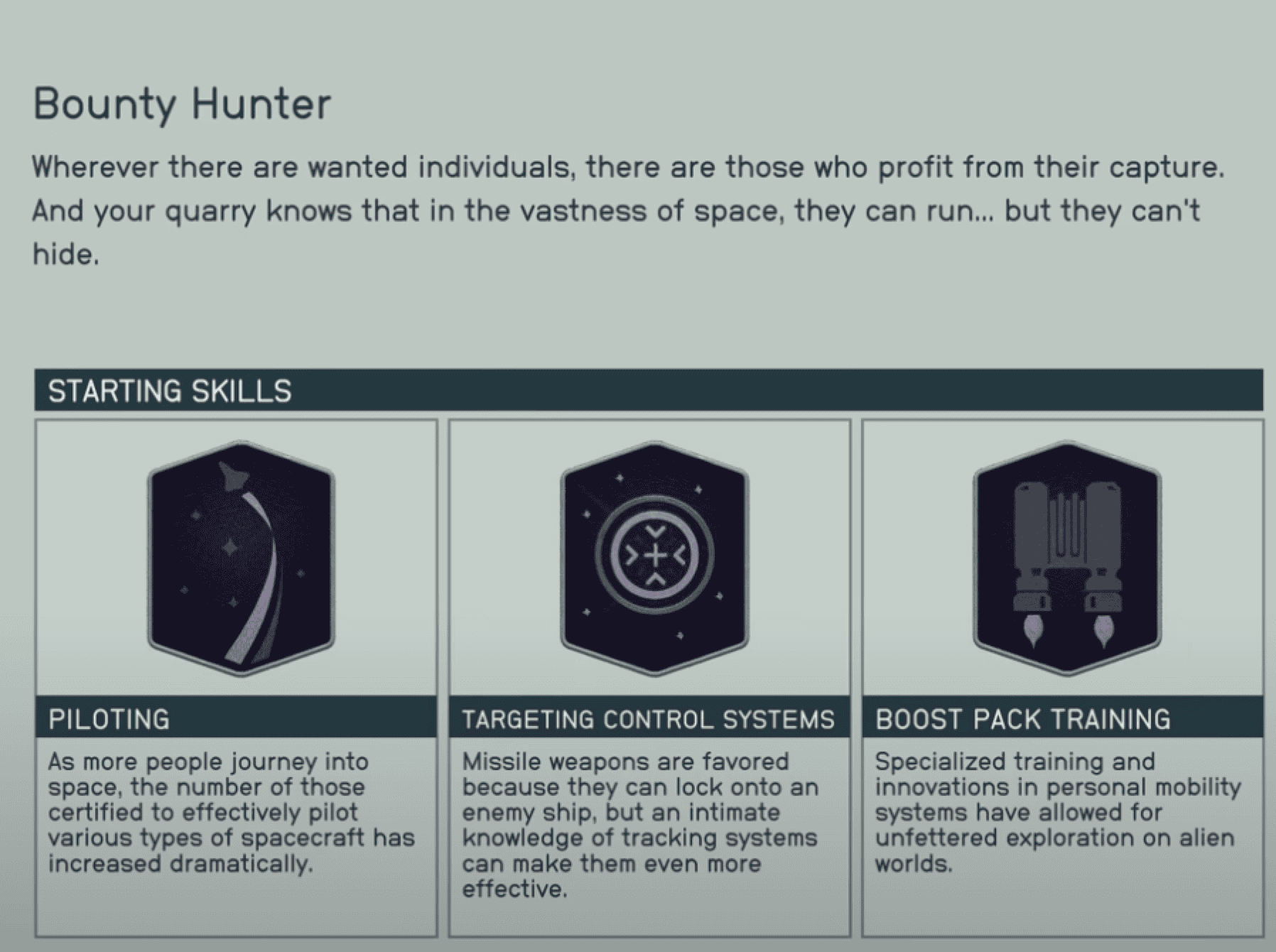 starfield-bounty-hunter | The Outerhaven starfield Bounty Hunter
