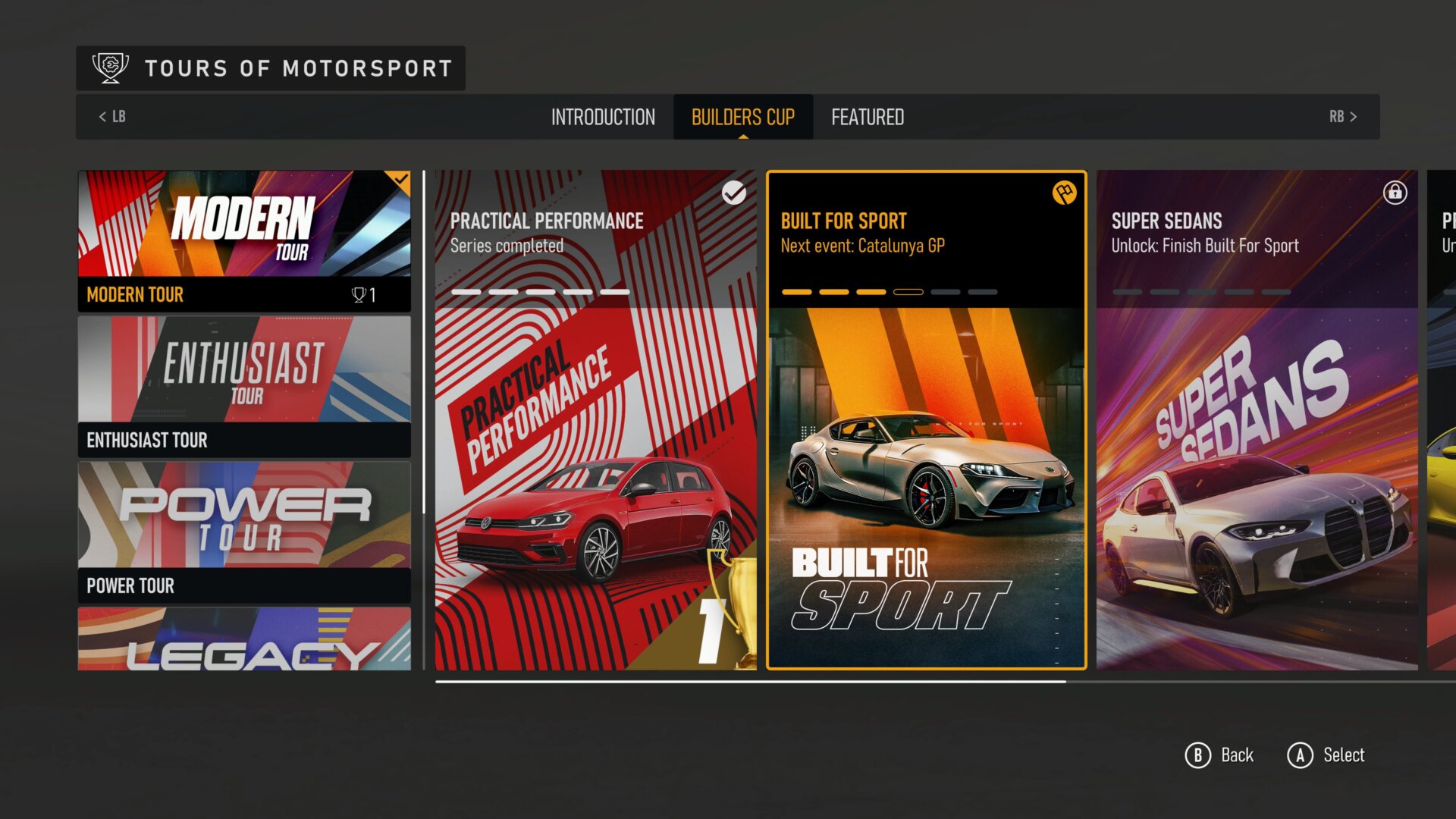 Forza Motorsport Builders Cup | The Outerhaven