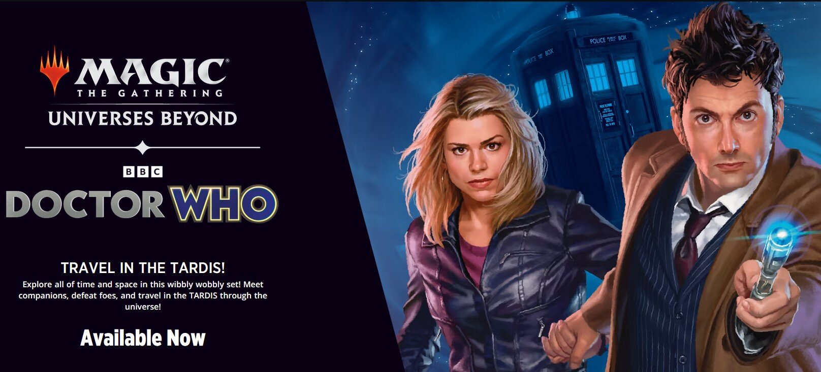 MTGxDoctorWho-Header | The Outerhaven Doctor Who Magic: The Gathering