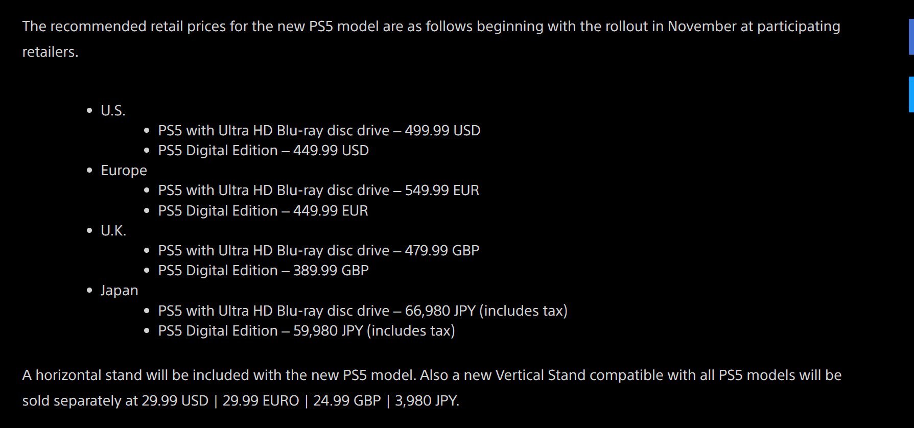 PS5 Slim Pricing | The Outerhaven PS5 Slim Pricing