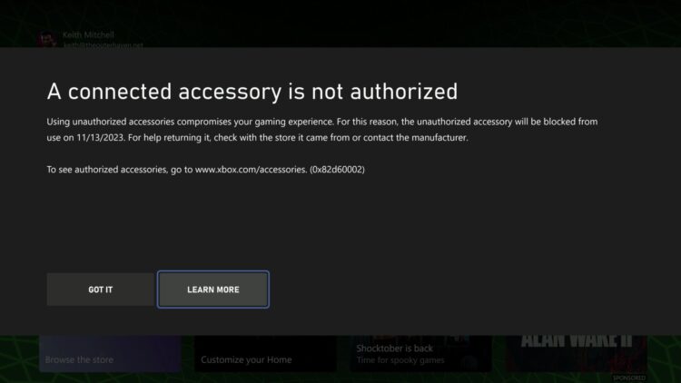Xbox blocking unofficial controllers and adapters