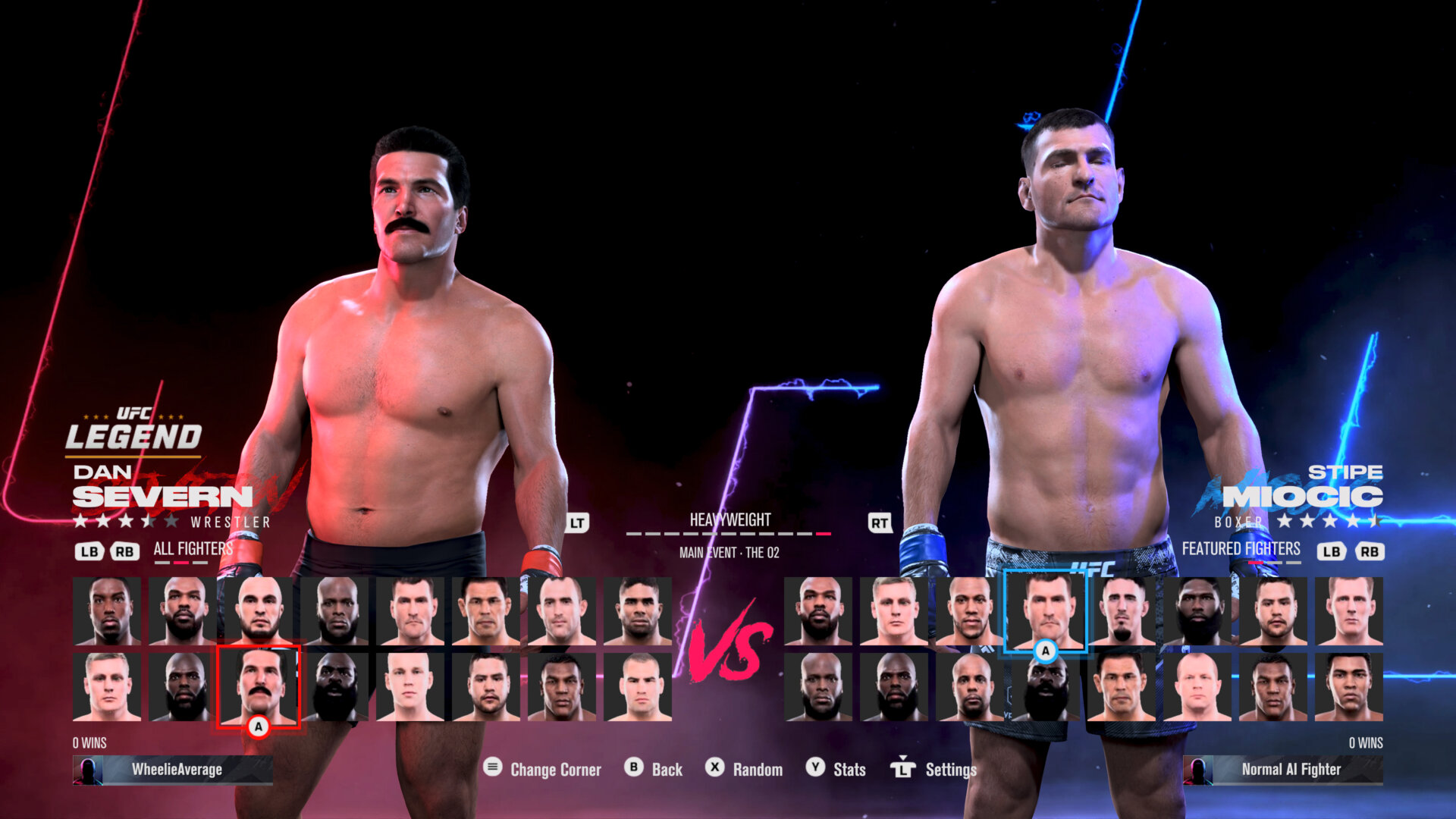 EA Sports UFC 5 Fighter Select | The Outerhaven EA Sports UFC 5 Fighter Select