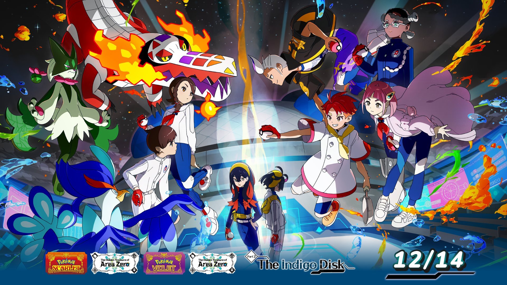 Pokemon Scarlet and Violet The Indigo Disk | The Outerhaven Pokemon Scarlet and Violet, The Indigo Disk