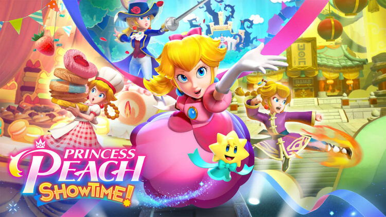 Princess Peach Showtime header, Nintendo Switch 2