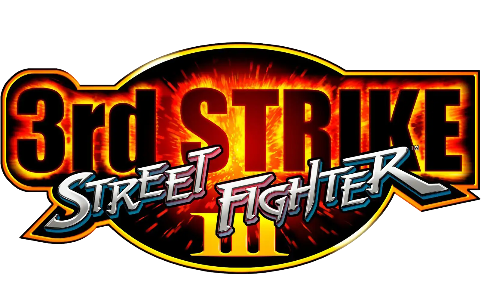 SFIII_Online_Edition_Logo | The Outerhaven Street Fighter 3 - 3rd Strike Logo