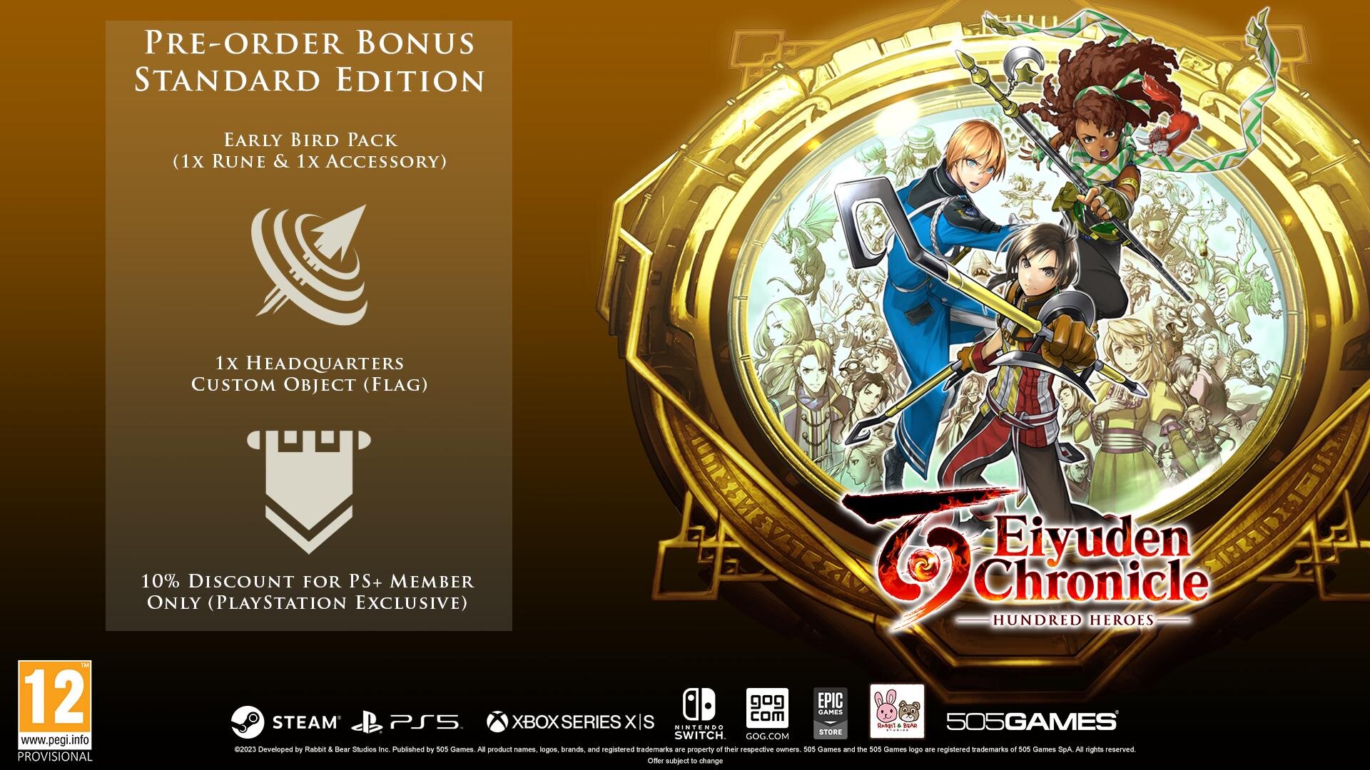 Eiyuden Chronicle: Hundred Heroes New Gameplay Trailer