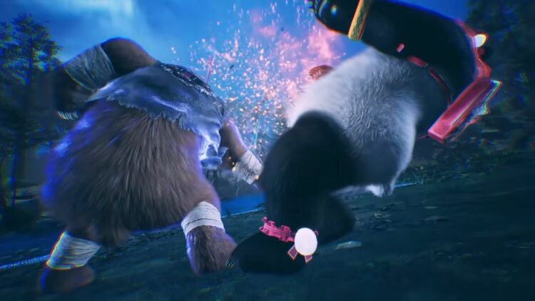 Tekken 8 - Kuma slaps Panda around