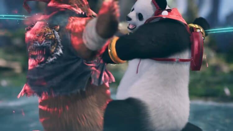 TEKKEN 8 – Kuma Reveal & Gameplay Trailer 1-41 screenshot | The Outerhaven Tekken 8 - Panda gets in a good hit against Kuma