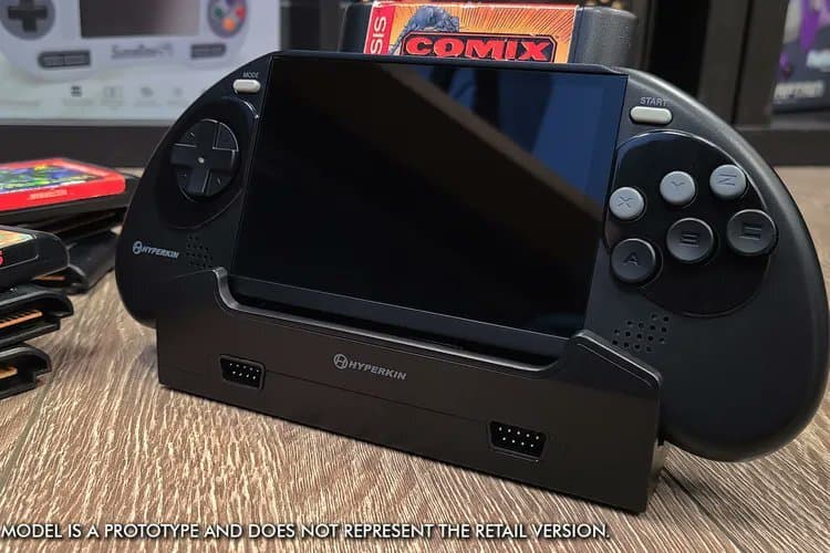 Hyperkin Mega 95 Dock prototype image 1 | The Outerhaven Hyperkin Mega 95 Dock prototype image 1