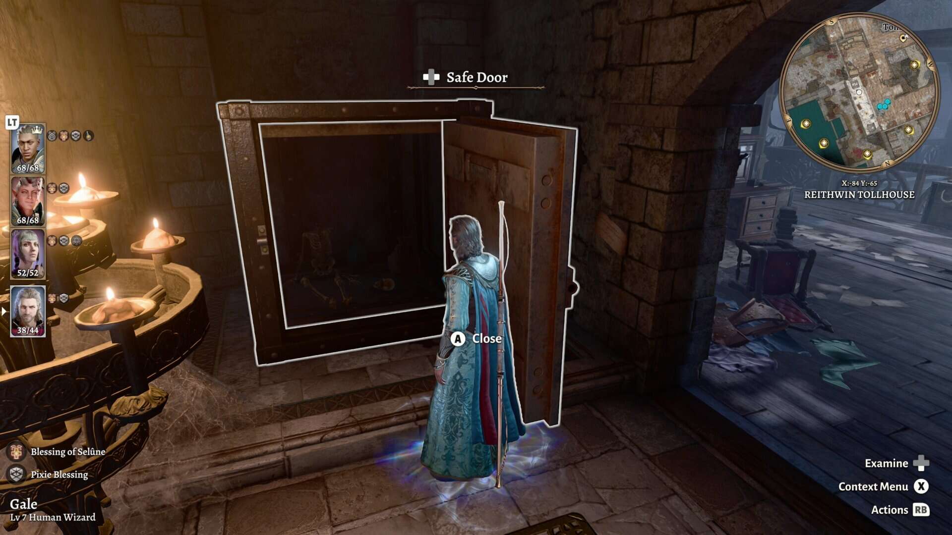 Baldur's Gate 3 - Opening the safe door finding the poor soul locked in | The Outerhaven Baldur's Gate 3 - Opening the safe door finding the poor soul locked in