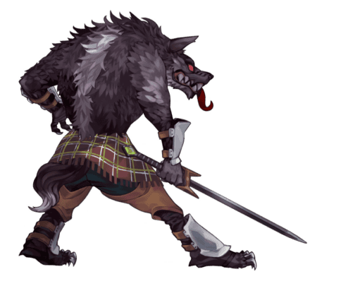 Werewolf Render | The Outerhaven Werewolf Unicorn Overlord