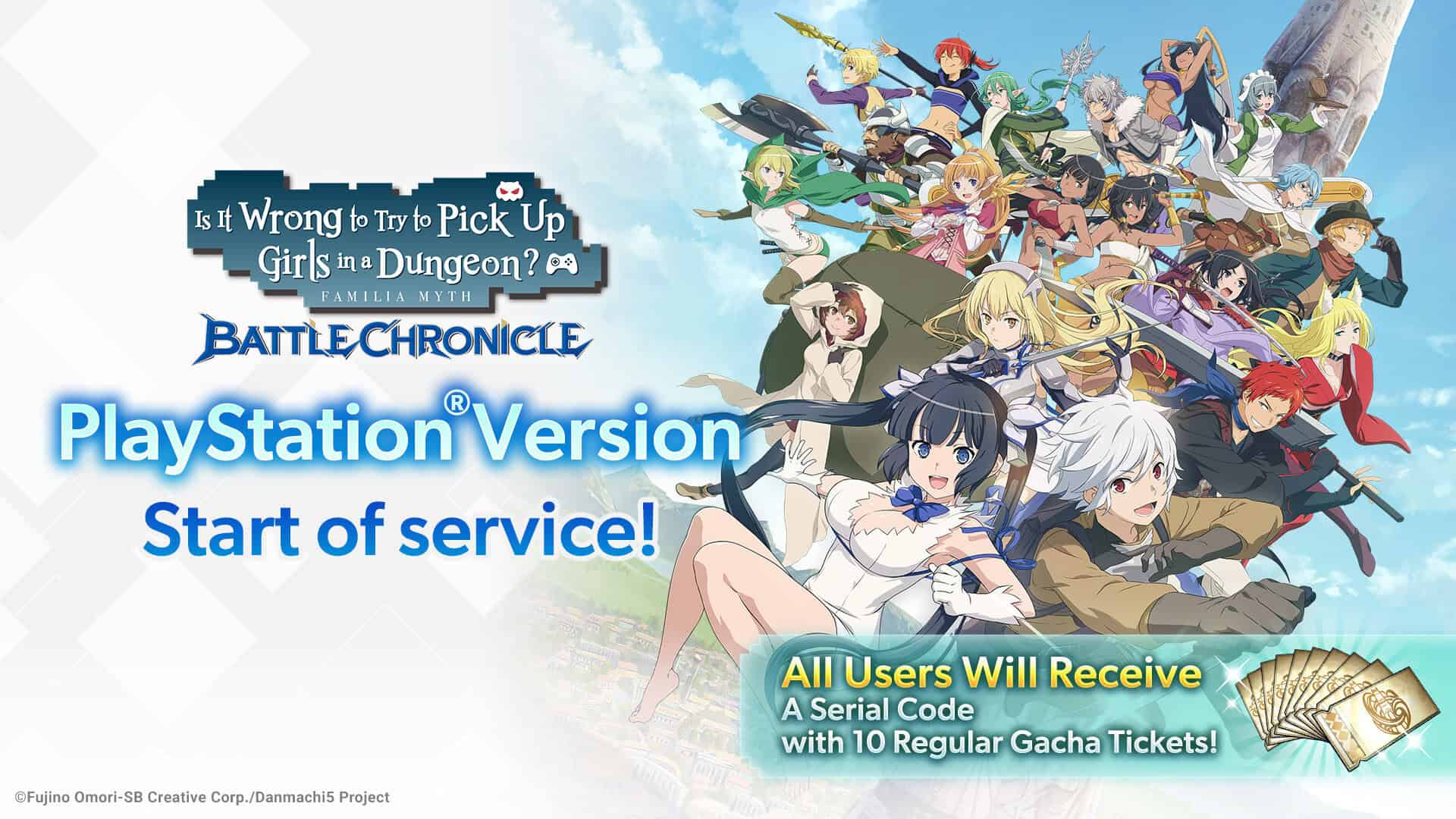 01_ | The Outerhaven DanMachi: Battle Chronicle's PlayStation 4/5 Versions Released