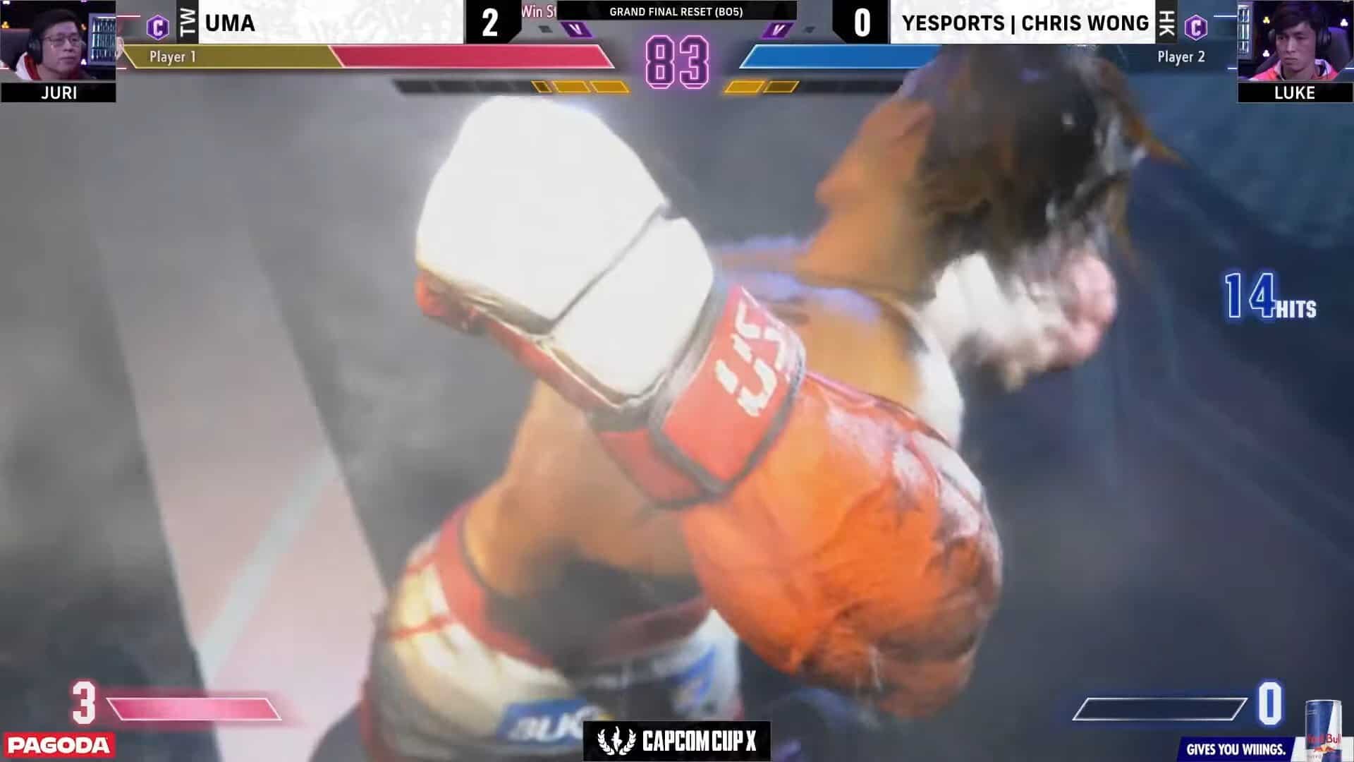 Capcom Cup X - Top 16 to Grand Final 7-10-19 screenshot | The Outerhaven