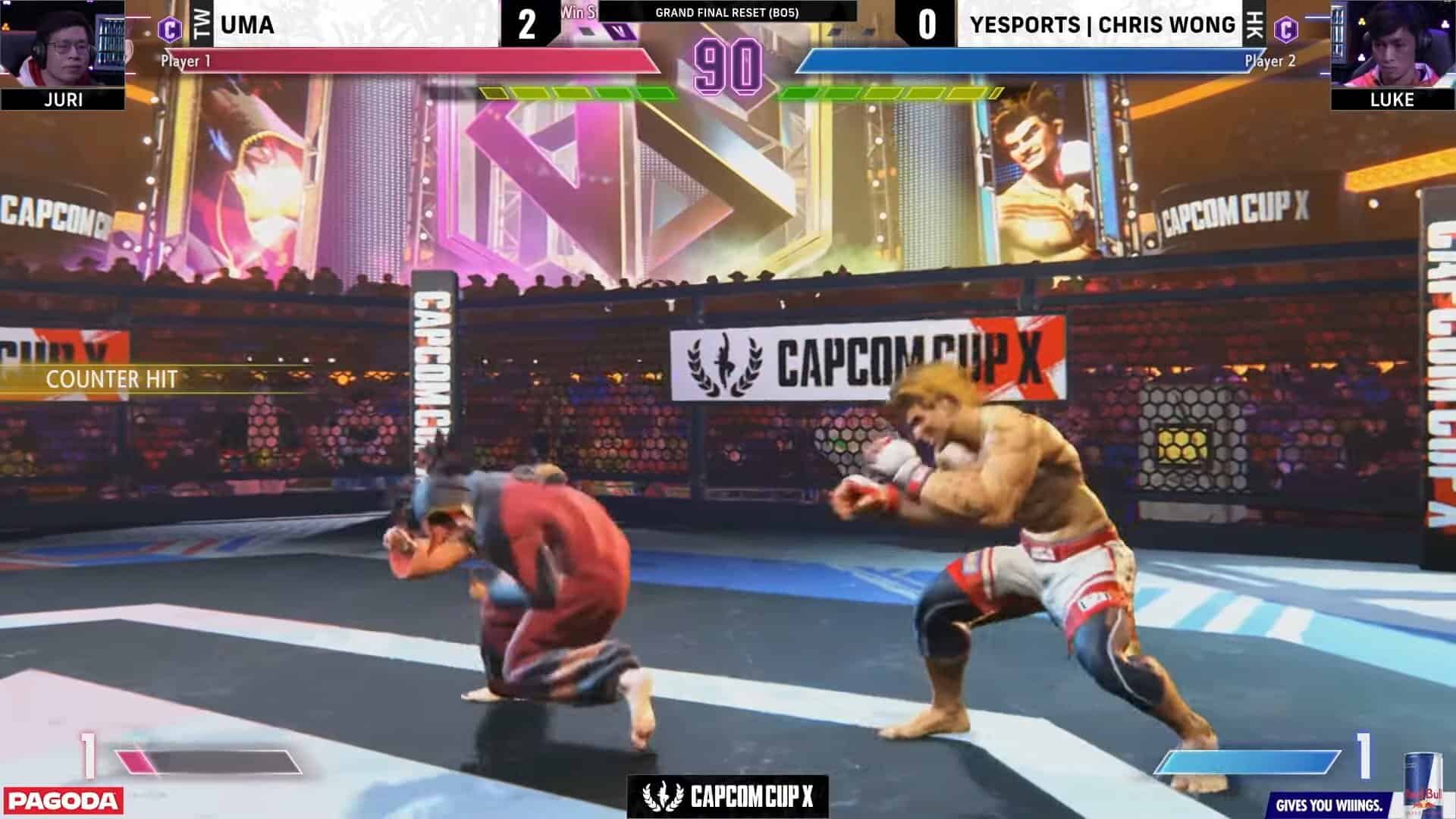 Capcom Cup X - Top 16 to Grand Final 7-9-21 screenshot | The Outerhaven