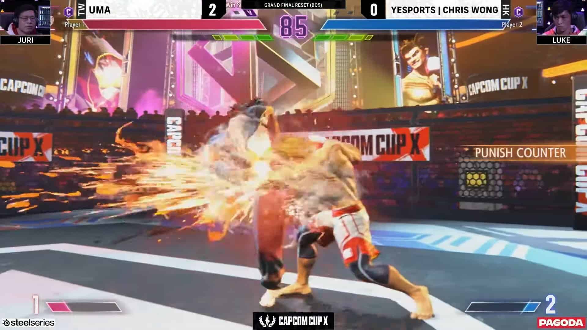 Capcom Cup X - Top 16 to Grand Final 7-9-27 screenshot | The Outerhaven