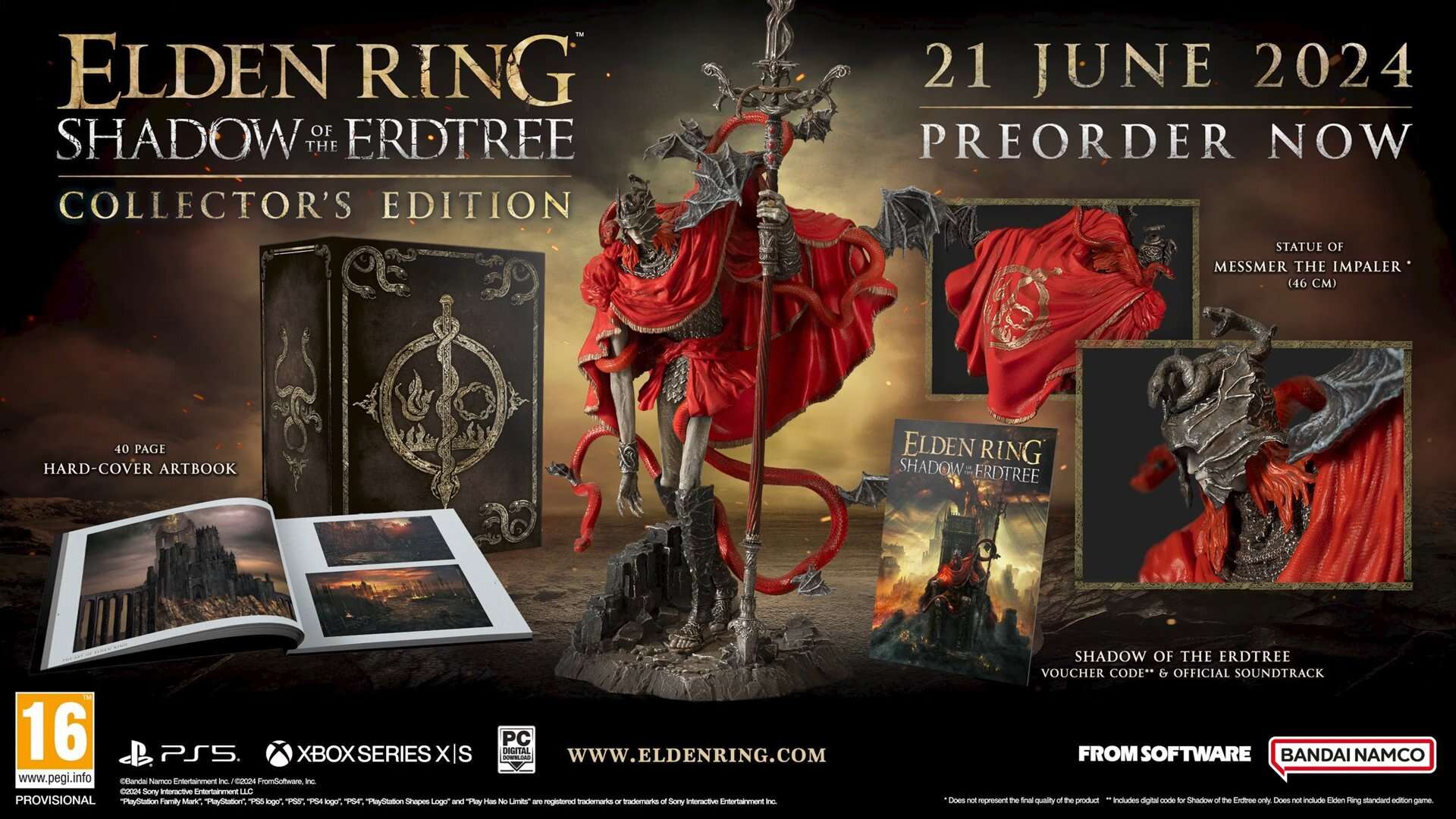Elden Ring - Shadow of the Erdtree Collectors Edition | The Outerhaven Elden Ring - Shadow of the Erdtree Collectors Edition