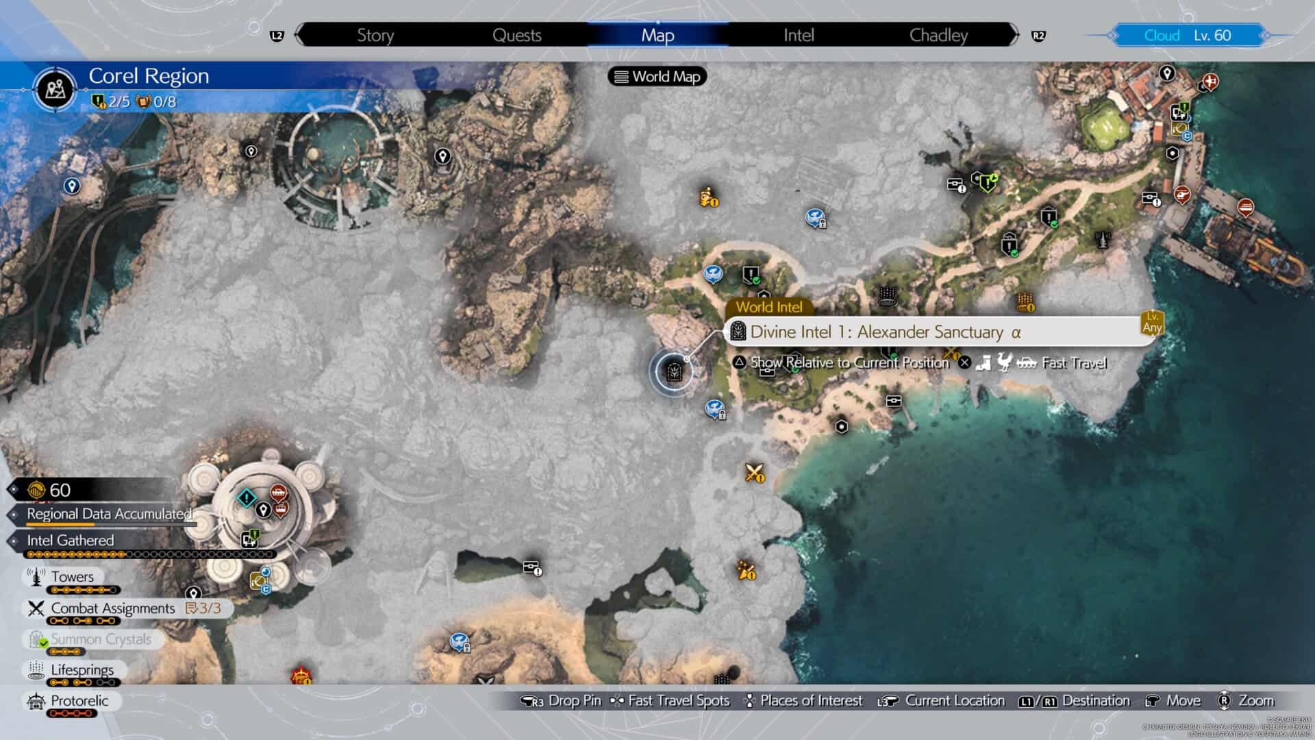 Final Fantasy VII Rebirth Alexander Location | The Outerhaven Final Fantasy VII Rebirth Alexander Summon