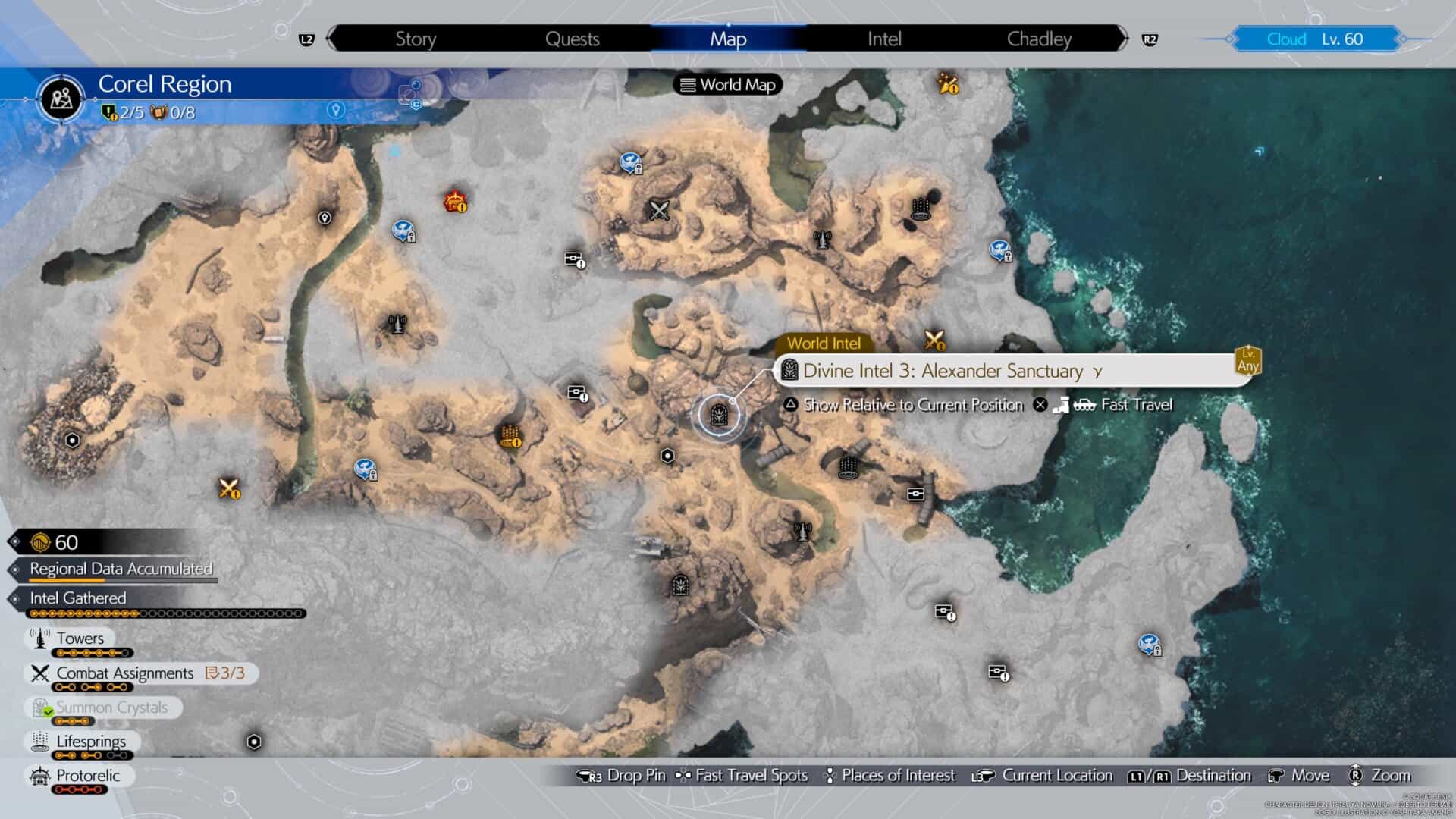 Final Fantasy VII Rebirth Alexander Location | The Outerhaven Final Fantasy VII Rebirth Alexander Summon
