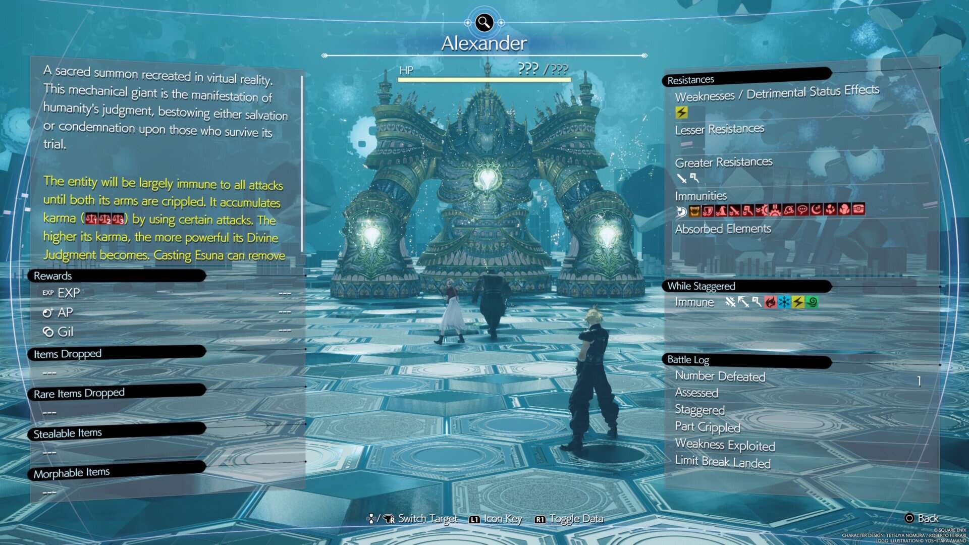 Final Fantasy VII Rebirth Alexander | The Outerhaven Final Fantasy VII Rebirth Alexander Summon