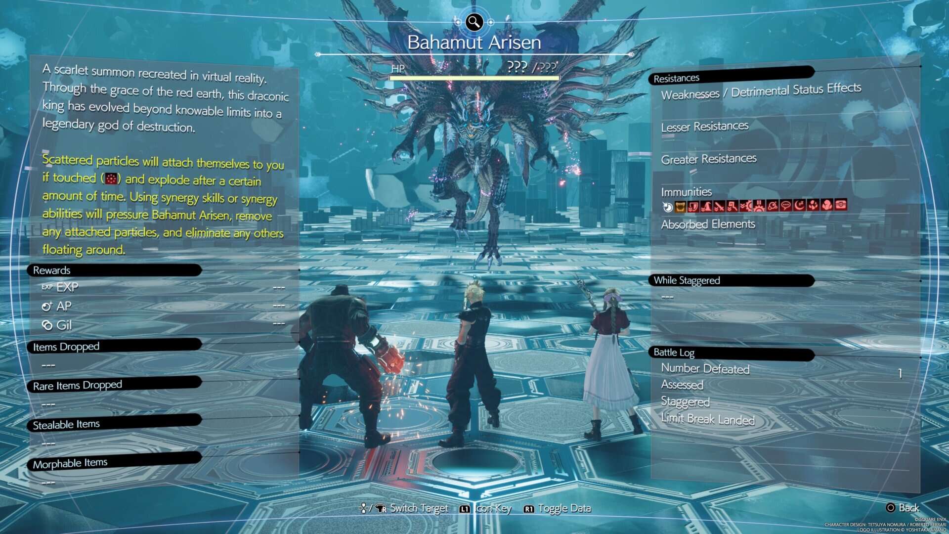 Final Fantasy VII Rebirth Bahamut Arisen Summon | The Outerhaven Final Fantasy VII Rebirth Bahamut Arisen Summon Battle