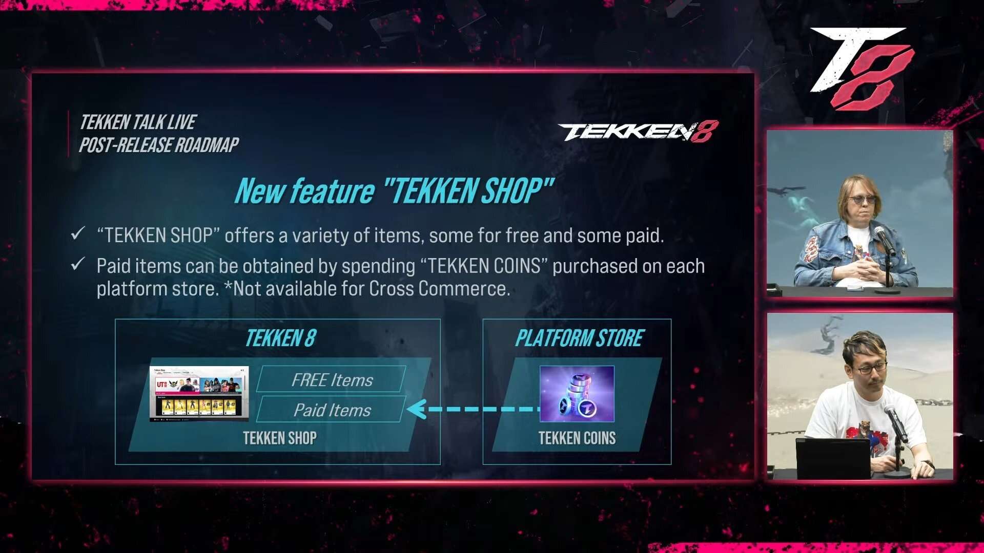 TEKKEN Talk Live POST-RELEASE ROADMAP 32-19 screenshot | The Outerhaven