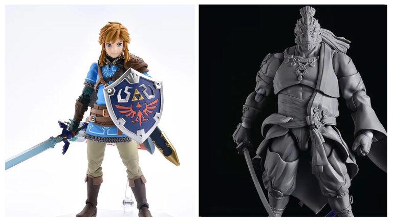 The Good Smiles Company Zelda Tears to the Kingdom Figmas