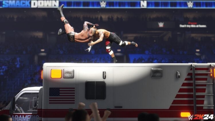 WWE 2K24 - Ambulance Match - Orton vs Solo | The Outerhaven WWE 2K24